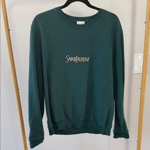 100% AUTHENTIC MEN'S YSL SWEATSHIRT